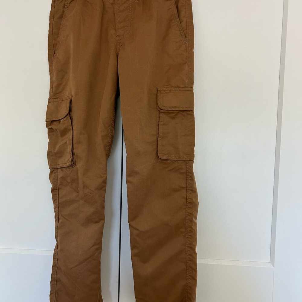 Abercrombie Kids Tan Cargo Pants
